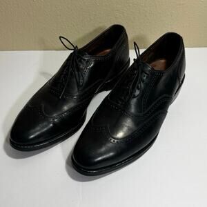 EUC Allen Edmonds Men's Marlow Black Wingtip Dress Shoes - Size 8